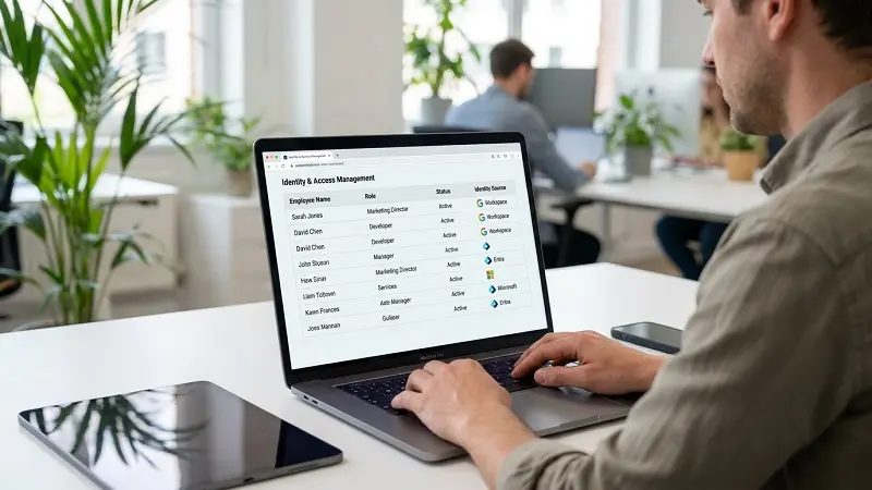 Managed Apple Accounts setup for business users and company Apple devices