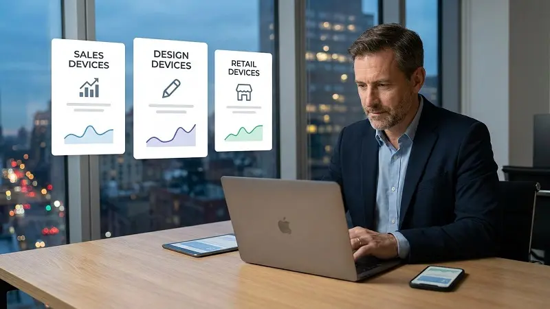 Apple Business built-in device management blueprints for business teams