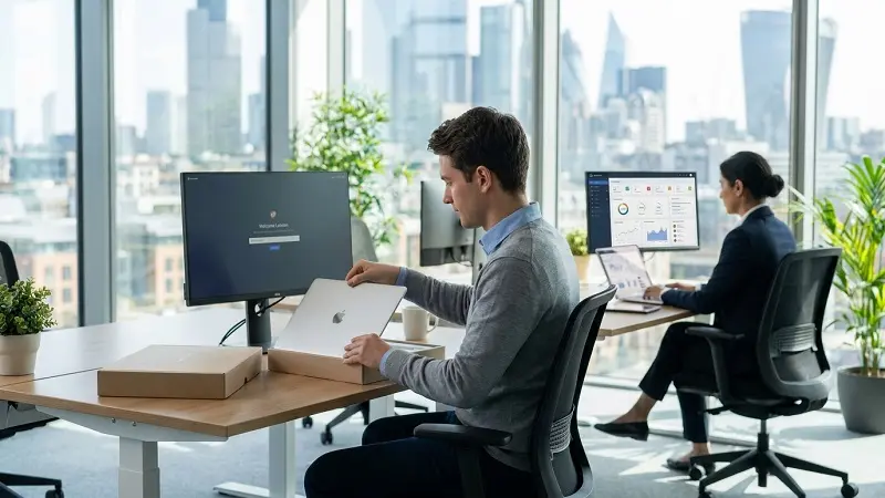 Zero-touch Apple device deployment using Apple Business Manager